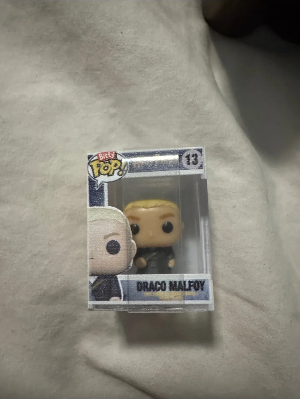 Funko Draco Malfoy Figure with Blonde Hair and Black Outfit - Picture 2 of 5